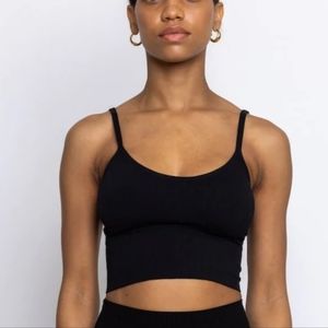 1171 Briavia SOMERSET OPEN BACK CAMI Black S/M